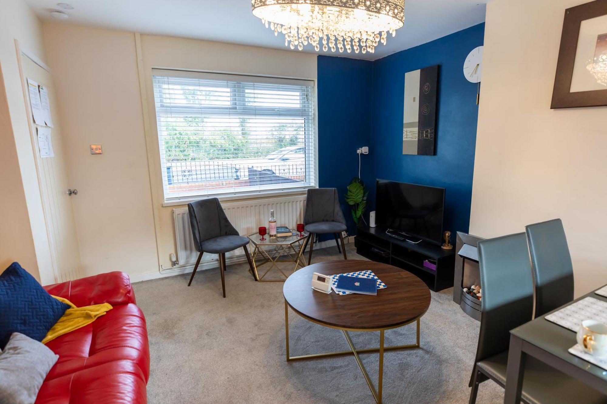 Og Stays Ii- 3Bedroom House Near Nissan & Stadium, Free Parking Sunderland  Bagian luar foto